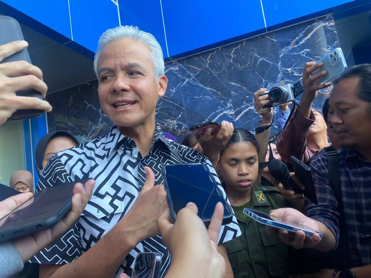 Begini Tanggapan Ganjar Pranowo Soal Isu Mahfud MD Jadi Cawapresnya