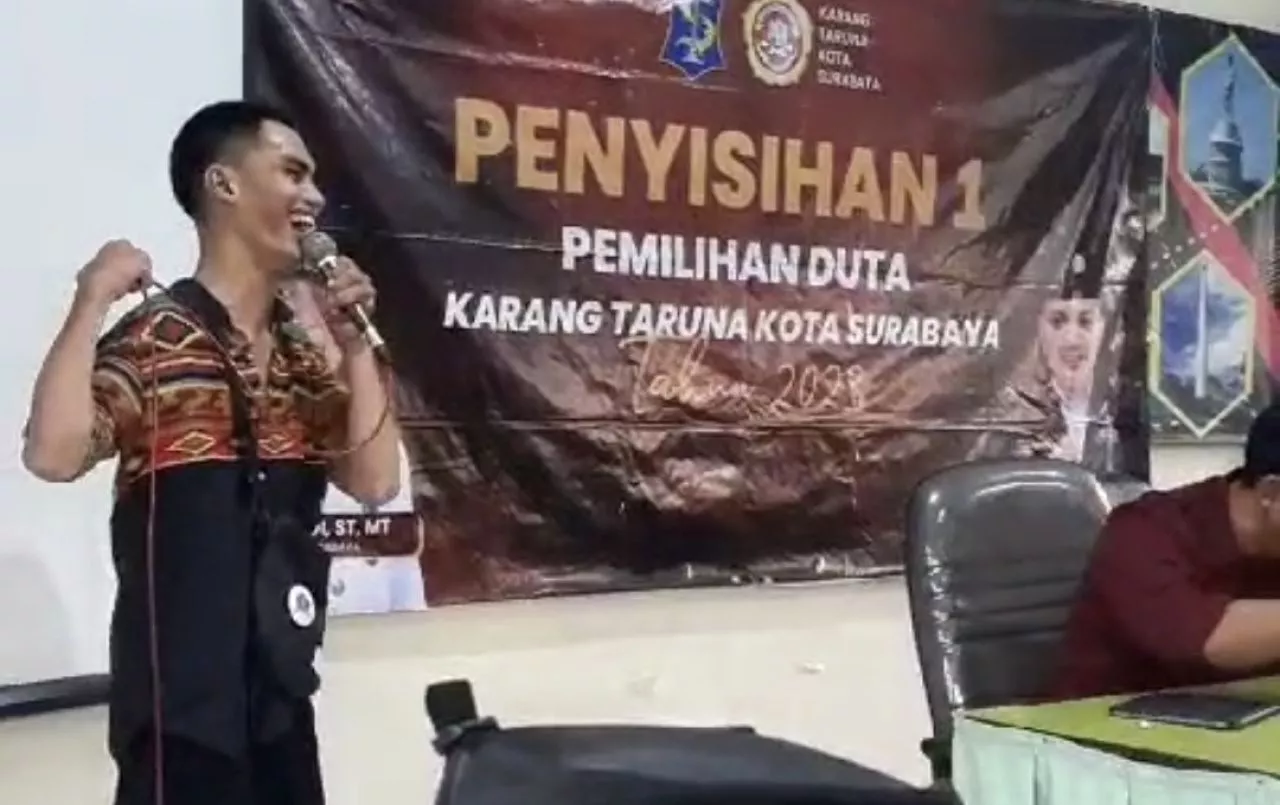 Luar Biasa! Pemuda Disabilitas ini Lolos Seleksi Duta Karang Taruna Surabaya