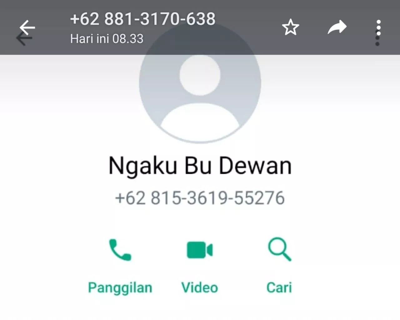 Waspada! Nomor Ini Ngaku Ketua Komisi D DPRD Surabaya, Modus Tawarkan Mobil Murah