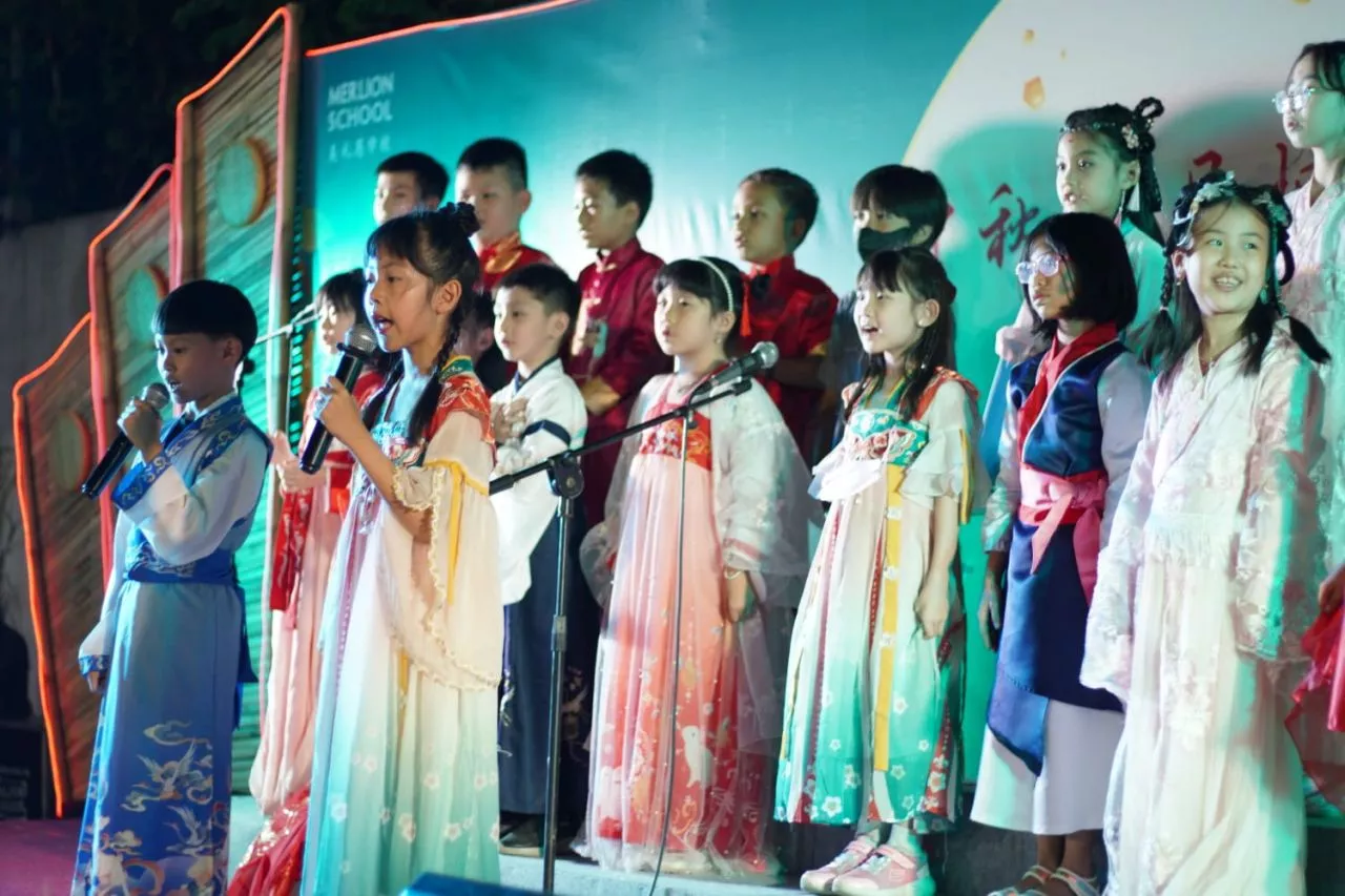 Merlion Intercultural School Gelar Festival Pertengahan Musim Gugur, Begini Keseruannya