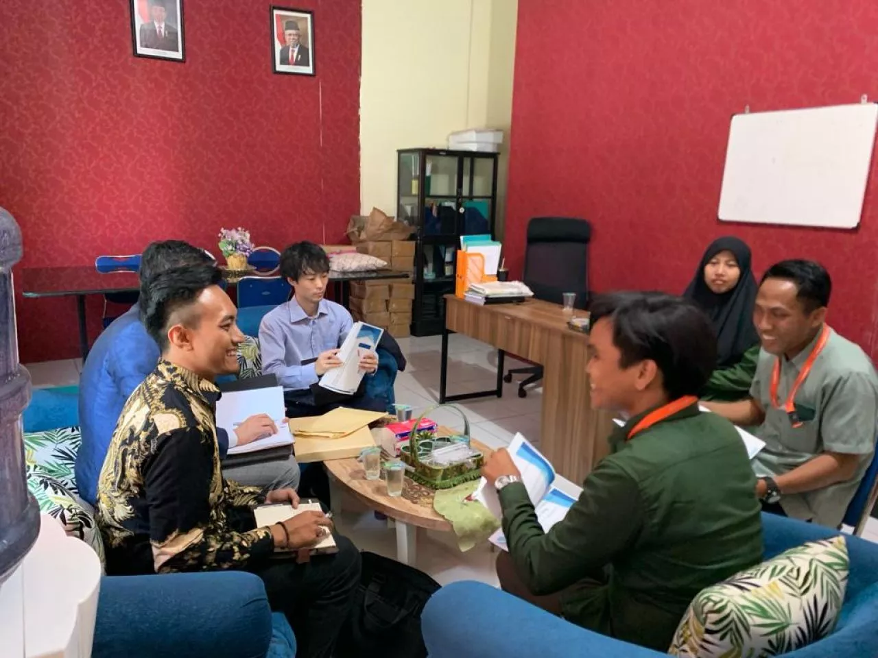 Jalin Kerjasama, SMK Kesehatan Surabaya Didatangi Perwakilan Jepang