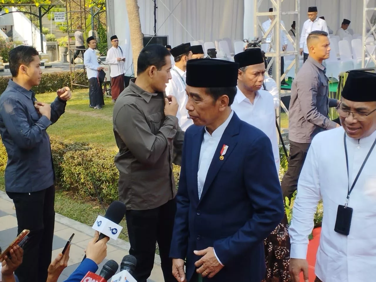Jokowi Beberkan Isi Pembicaraan Ketum Parpol KIM di Istana Merdeka