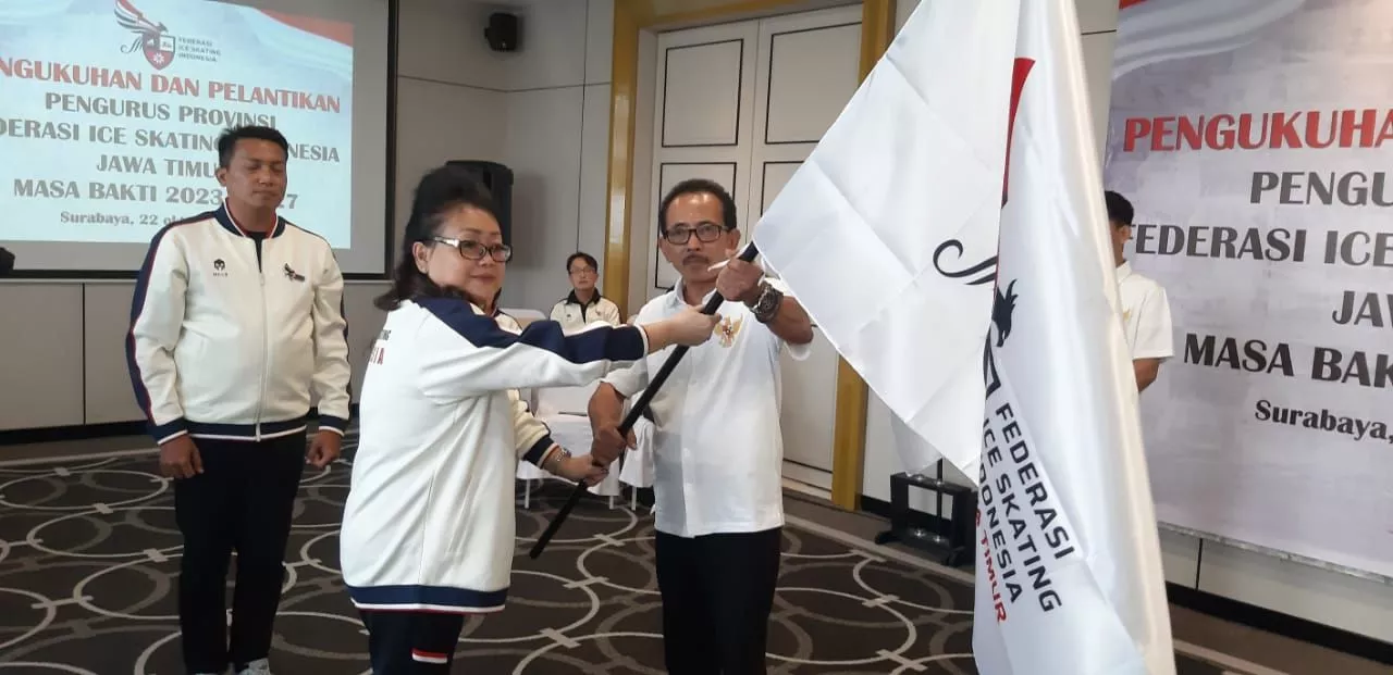 AH Thony Jadi Ketua FISI Jatim, Siap Antar Atlet Ice Skating Kancah Internasional