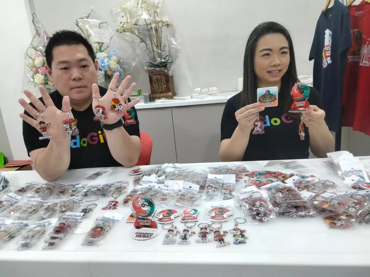 30 Pelaku UMKM Produksi Merchandise Piala Dunia U-17, Ada Gantungan Kunci Hingga Kaos Logo Komposit