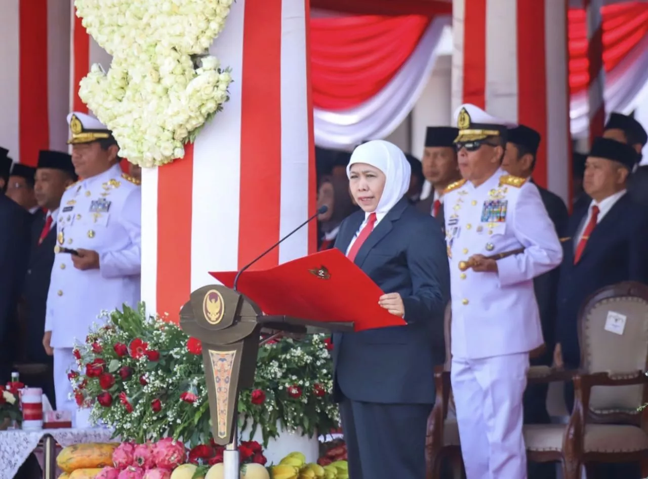 Peringatan Hari Kesaktian Pancasila, Gubernur Khofifah: Persatuan Adalah Kunci