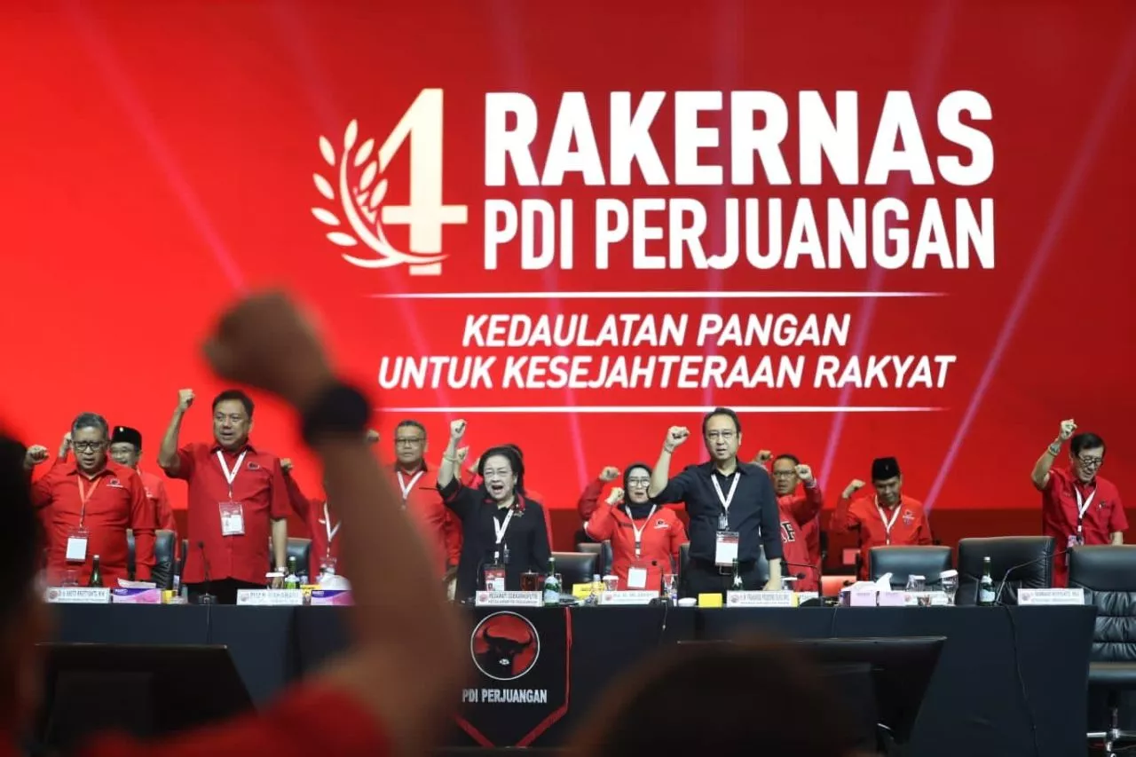 Rakernas IV PDIP, Banteng Surabaya: Solid Menangkan Ganjar Pranowo