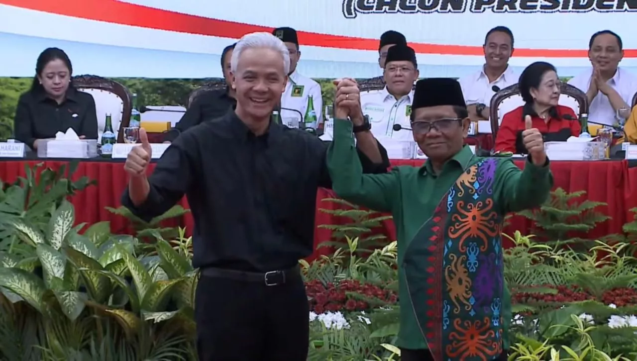 Mahfud MD Jadi Cawapres Ganjar Pranowo di Pilpres 2024, Megawati: Wajah Keadilan Sejati