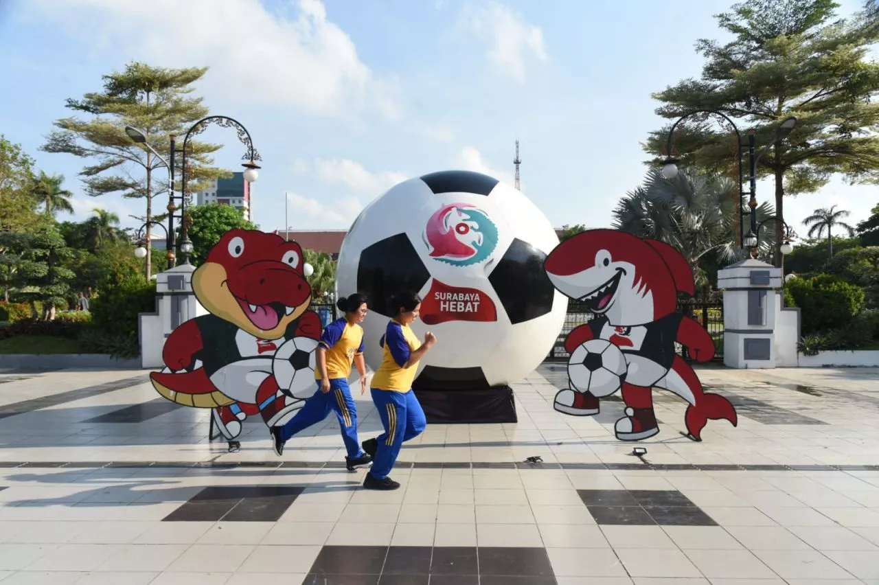 Bola Raksasa Bakal Digelindingkan dari Siola ke Balai Pemuda Sambut Piala Dunia U-17 di Surabaya