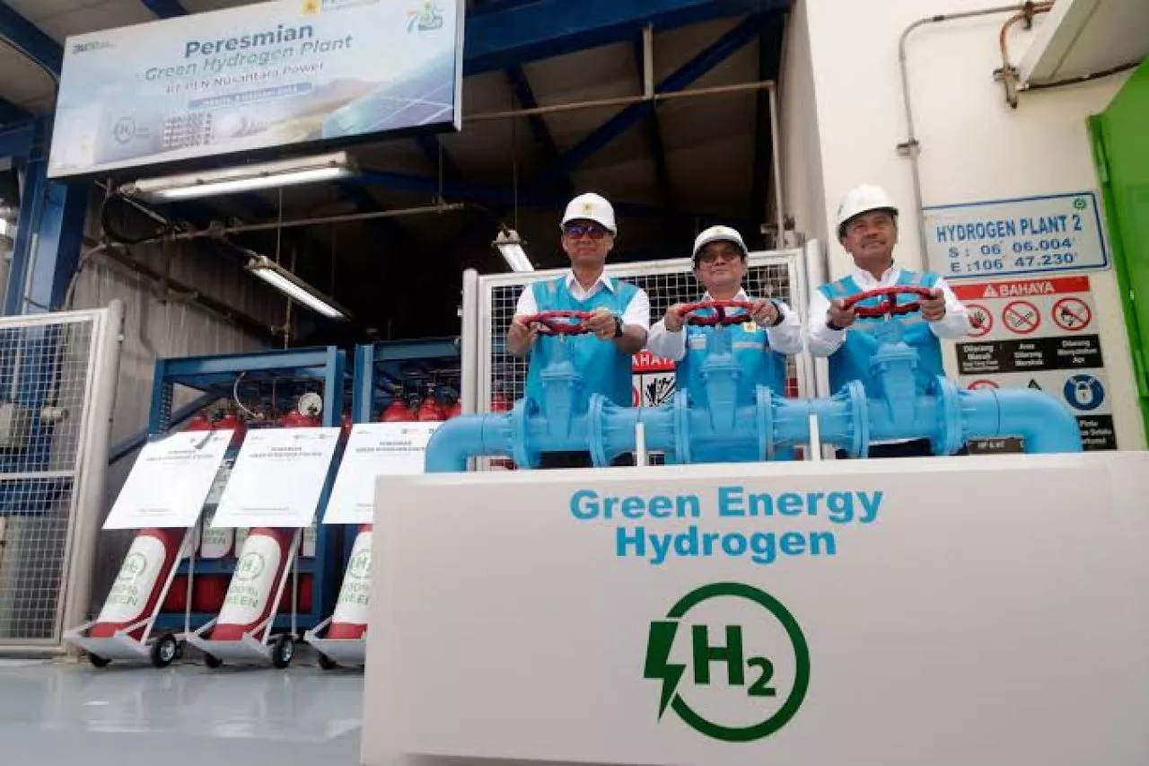 Resmikan 21 Unit Hidogren Hijau, PLN Siapkan Bahan Bakar Ramah Lingkungan di Masa Depan