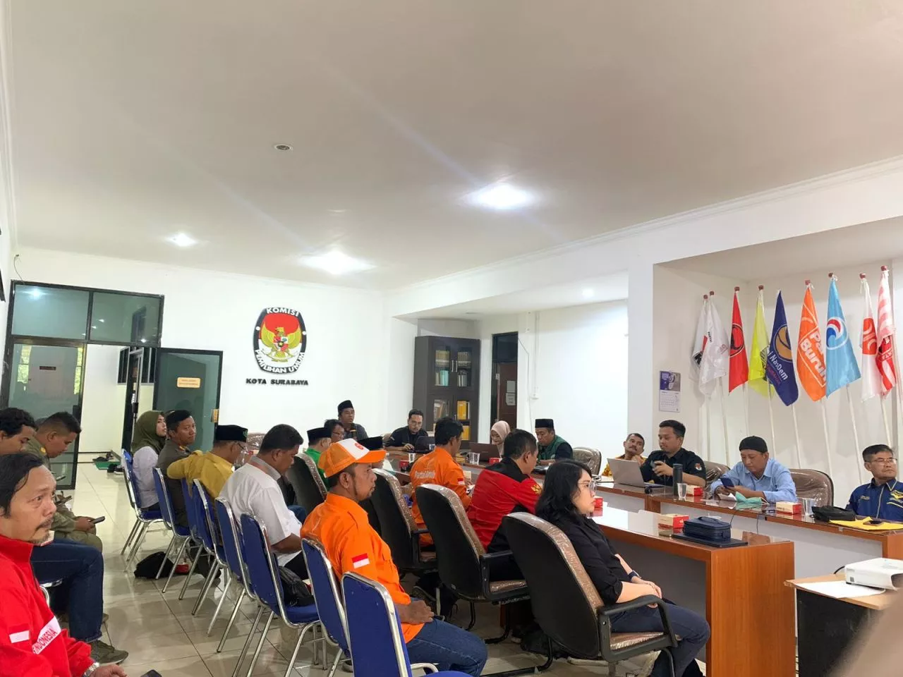 Sosialisasikan Tahapan Kampanye Pemilu 2024, KPU Surabaya Tetapkan Regulasi Penggunaan Medsos