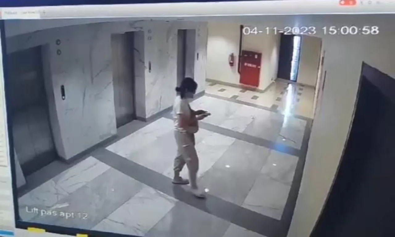 Ini Rekaman CCTV Mahasiswi UNAIR Sehari Sebelum Tewas dengan Kepala Terbungkus Plastik