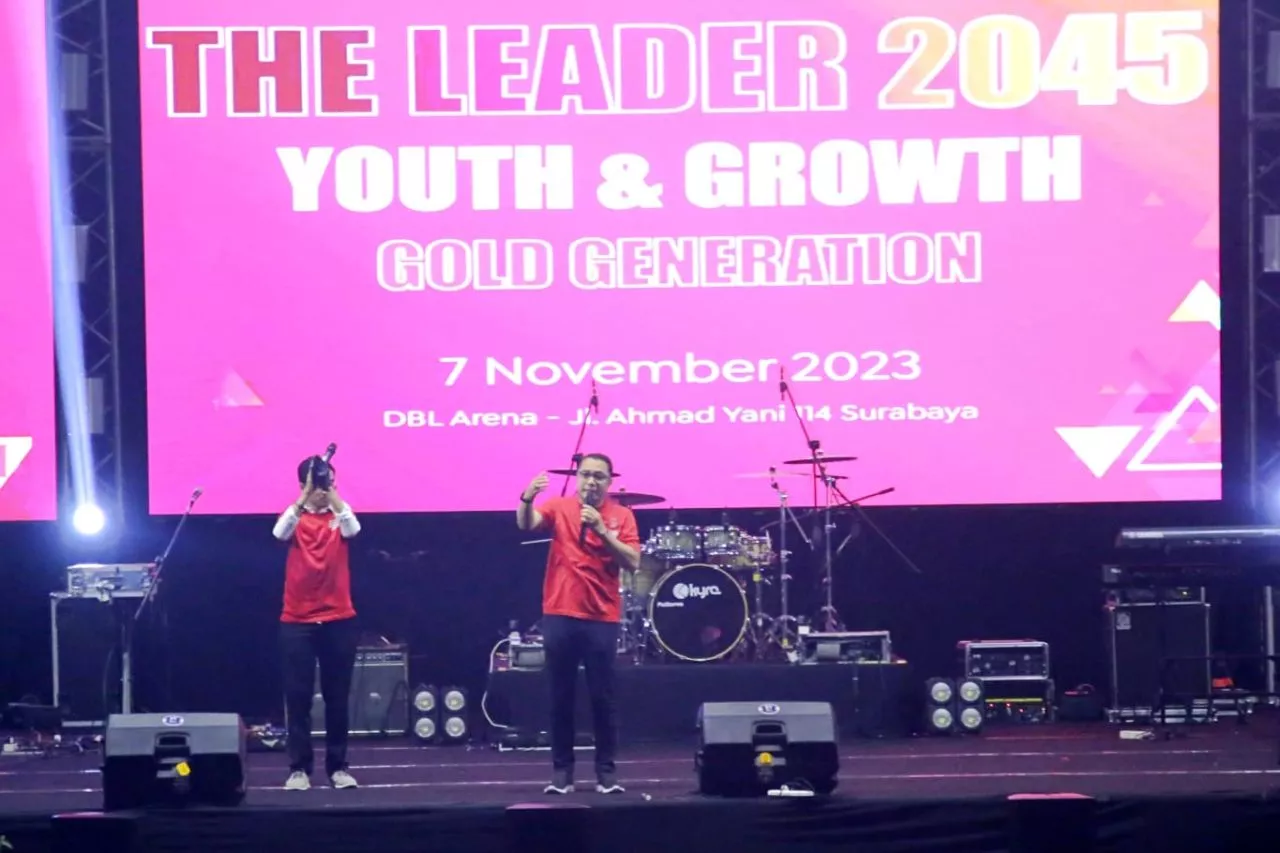 5 Ribu Pemuda Hadir di The Leader 2045, Wali Kota Eri: Jangan Tidur Anak Muda, Bangkit!