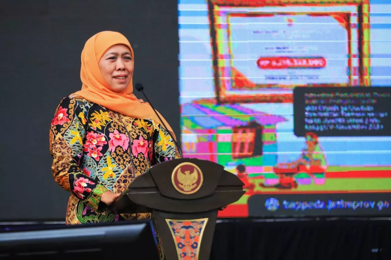 Gubernur Khofifah Pastikan, Jatim Tetap Gudang Ternak Nasional dan Lumbung Pangan Nasional