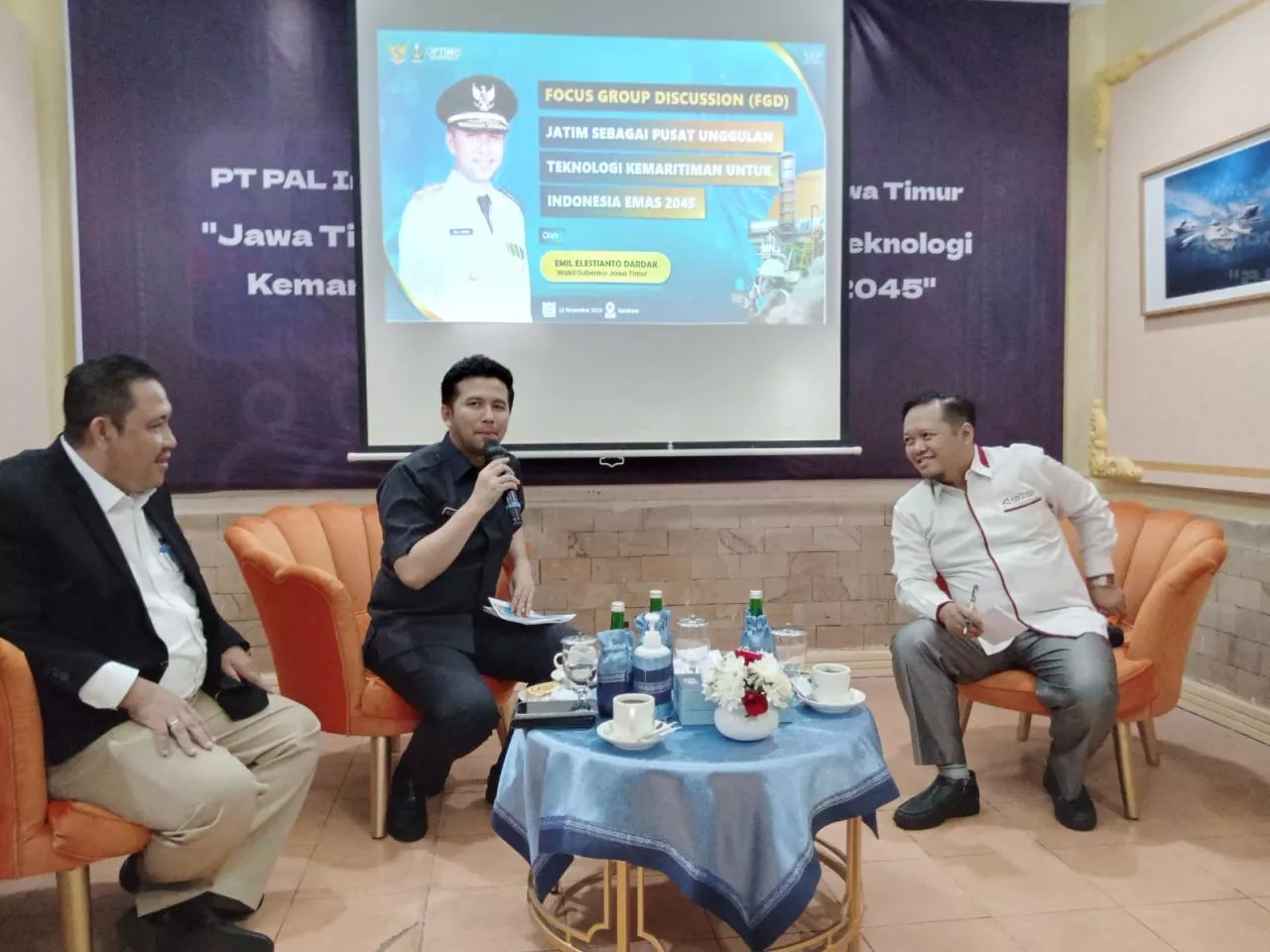 Pemprov Jatim Dukung PT PAL jadi Pusat Teknologi Maritim