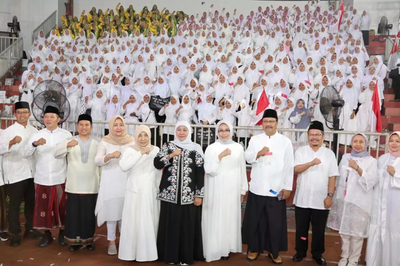 Jumlah Santripreneur Jatim Lampaui Target, Gubernur Khofifah Dorong Produk Pesantren Go International
