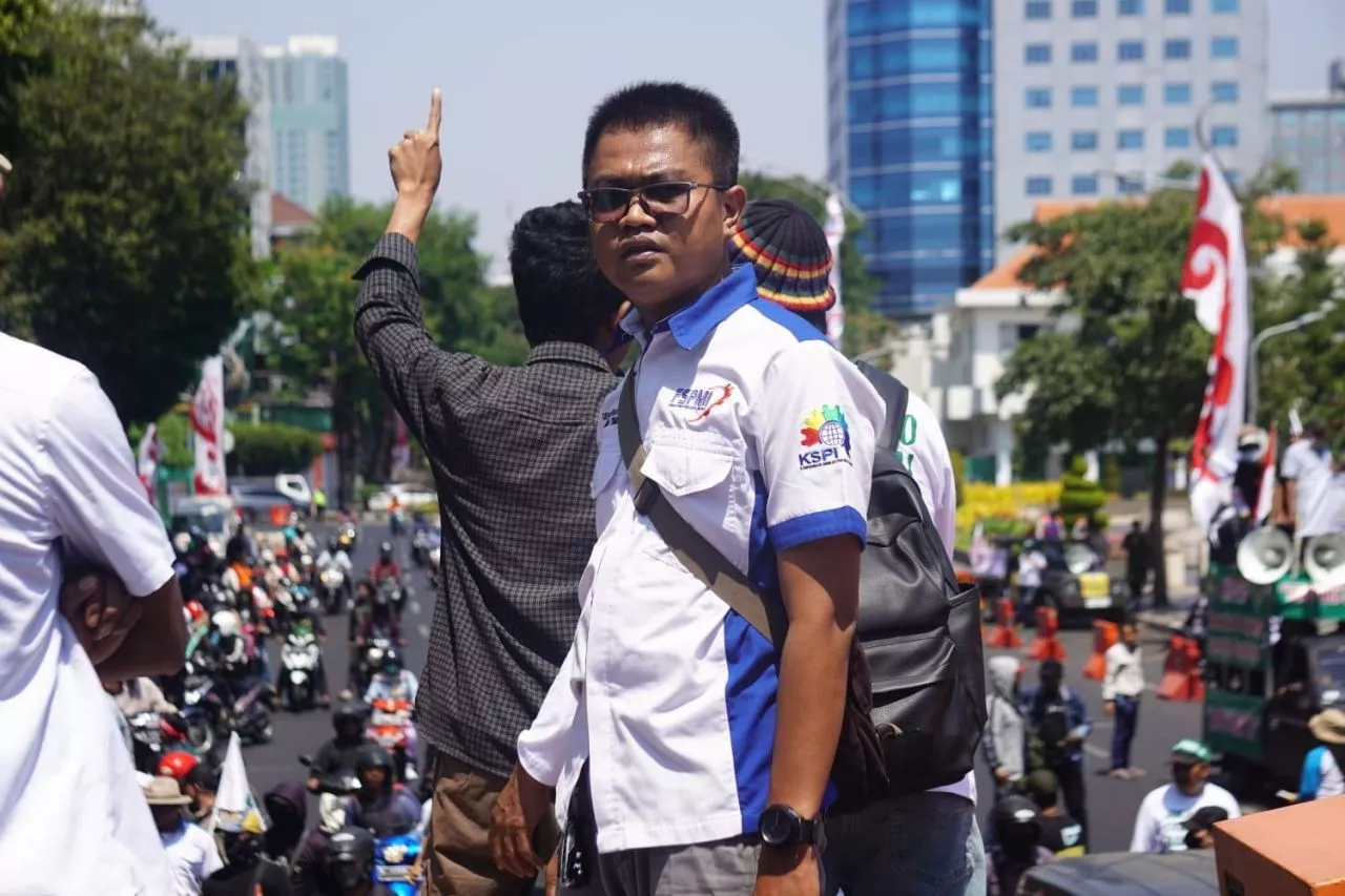 Anggota Satpol PP Surabaya Jadi Korban Anarkis, Begini Penjelasan Aktivis Buruh