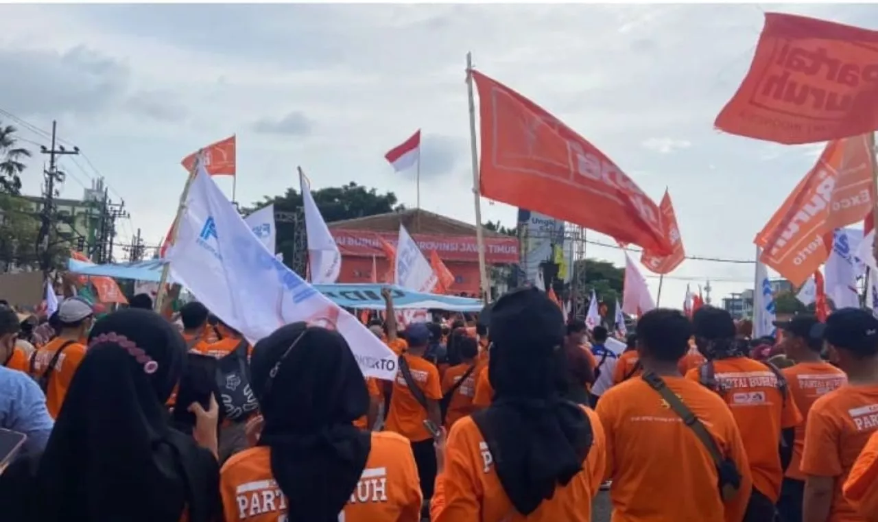 Ribuan Massa Bakal Geruduk Kantor Gubernur Jatim Tuntut Upah UMK Naik 15 Persen