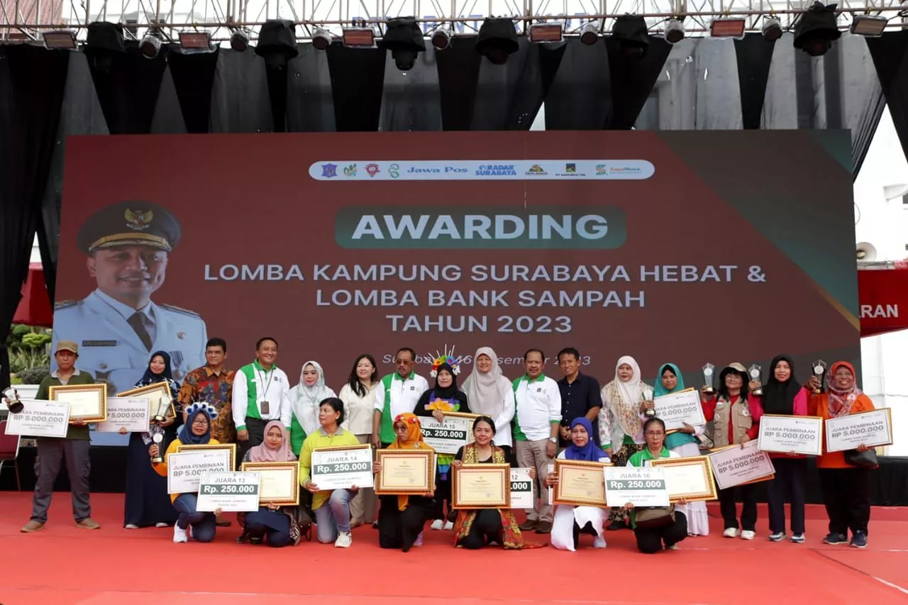 Wow! Pemkot Surabaya Berhasil Turunkan 5 Ton Sampah Perhari, Begini Caranya