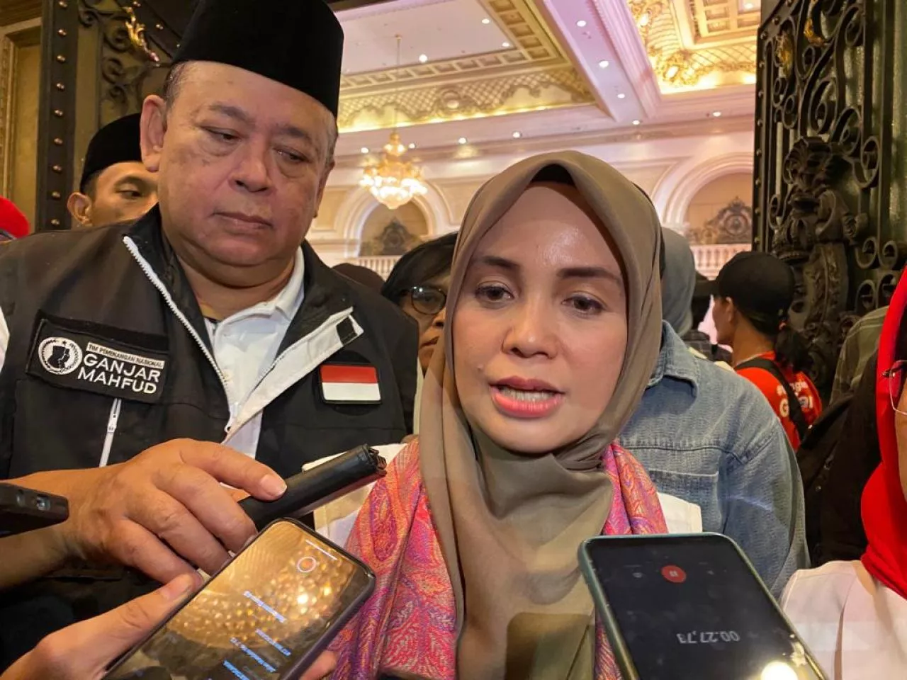 Temu Relawan Lintas Agama di Surabaya, Istri Capres Urut 3 Ungkap Sikap Toleransi Ganjar