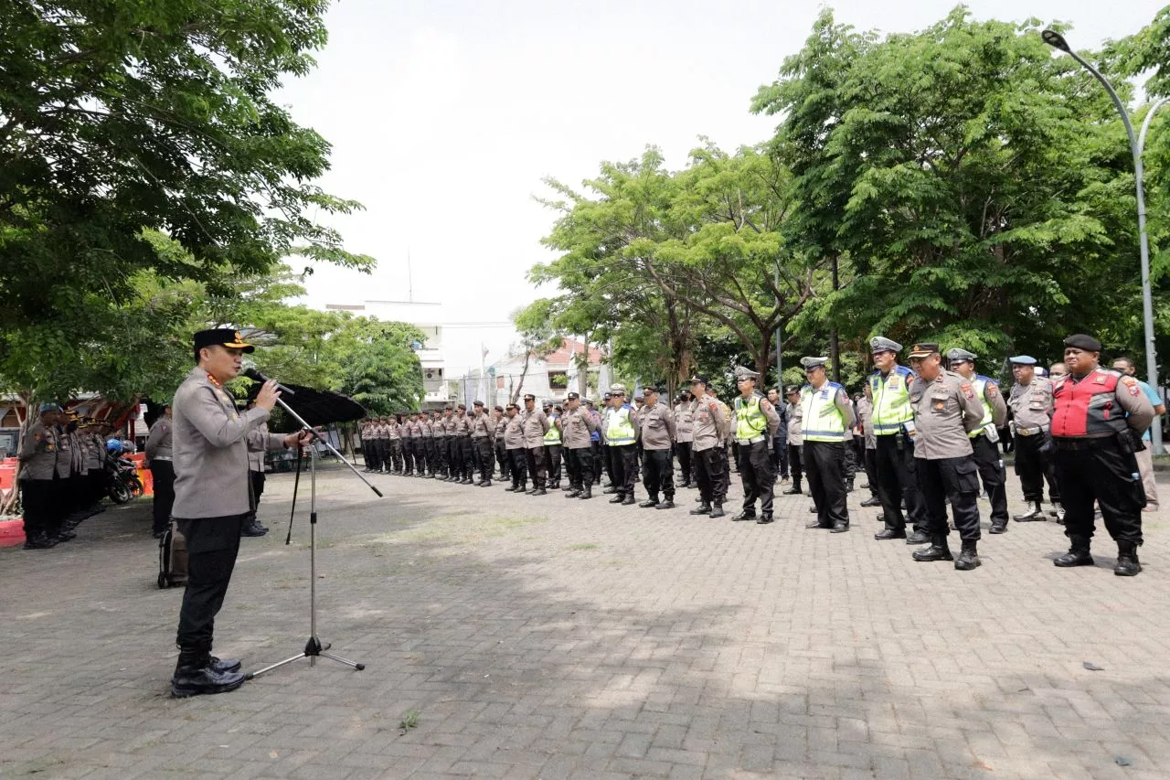 852 Personel Polisi Amankan Puncak Perayaan Natal di Surabaya