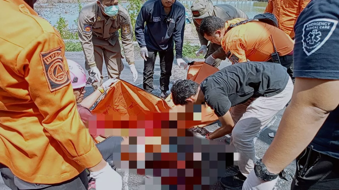 Terserempet Truk Pertamina, Dua Wanita dan Satu Anak Boncengan Motor Tewas di Surabaya