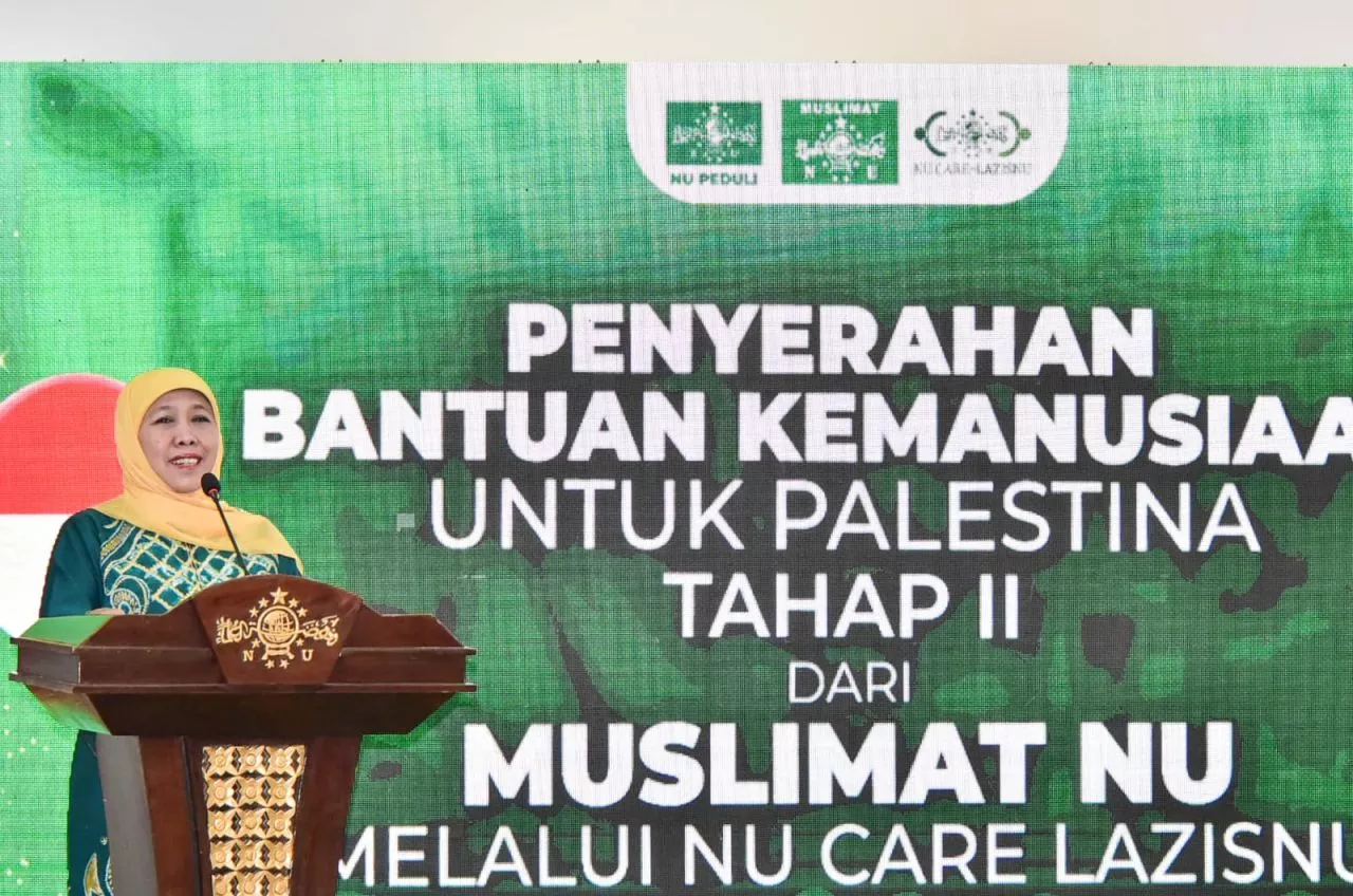 Muslimat NU Salurkan Dana Bantuan Rp2,2 Miliar untuk Palestina