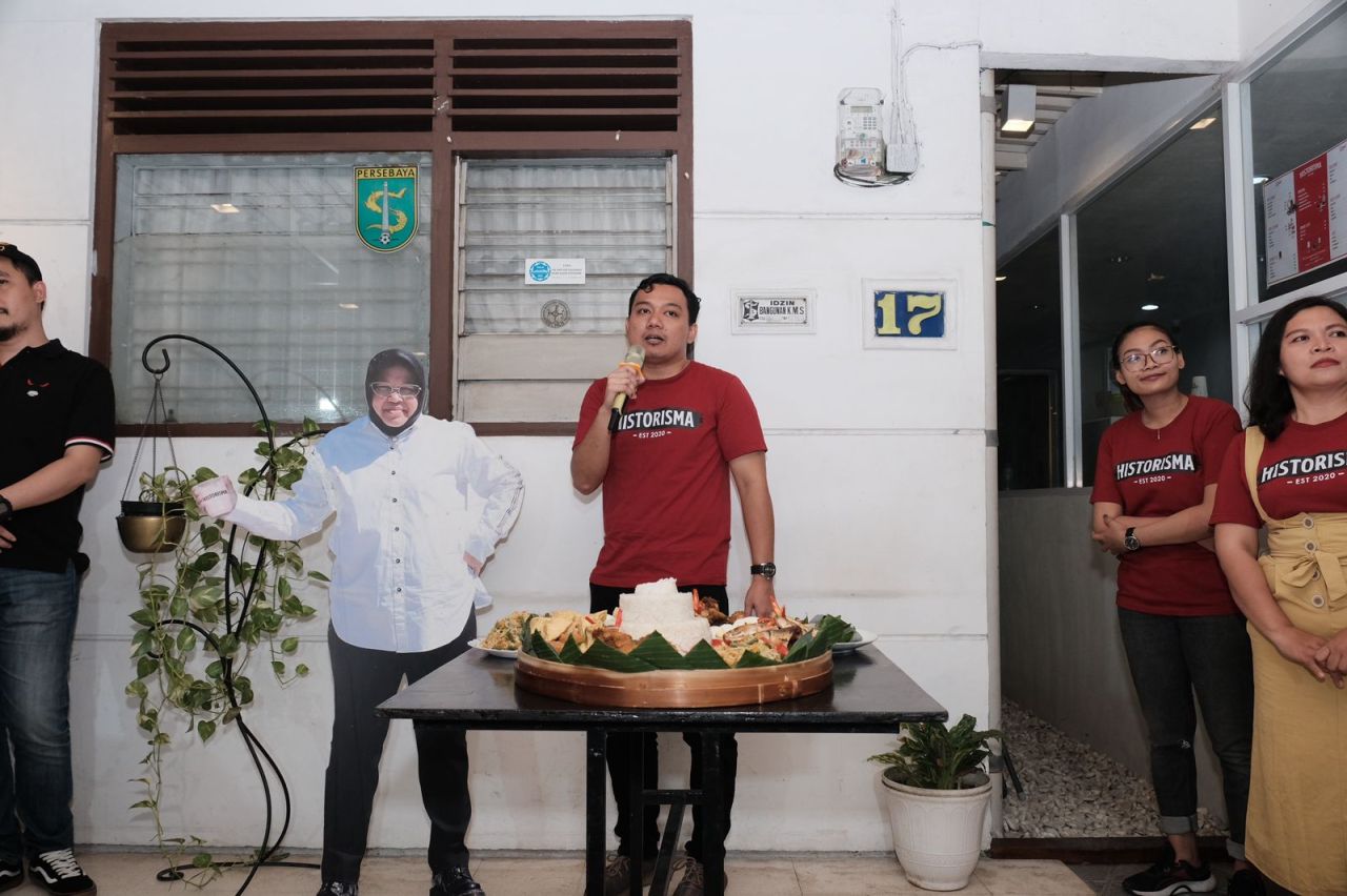 Sajian musik keroncong di acara re-opening Historisma