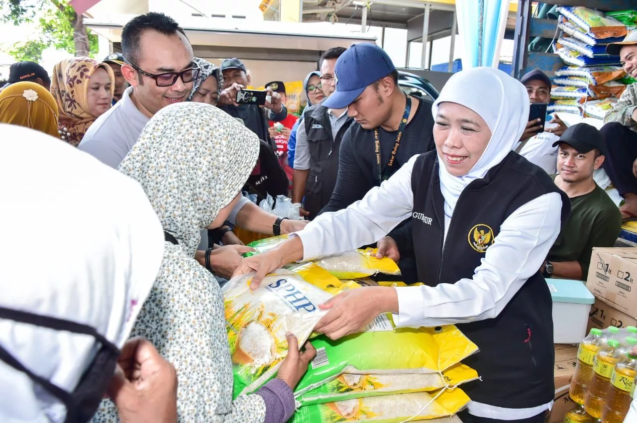 135 Titik Pasar Murah, Pemprov Jatim Pastikan Harga Bahan Pokok Terkendali