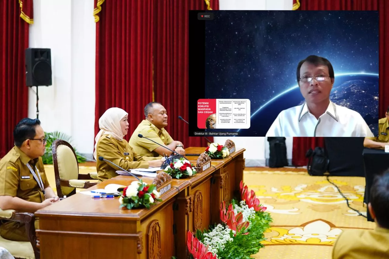 Perkuat Pemerintahan Bersih, Indeks Integritas dan Pencegahan Korupsi Jawa Timur di Atas Rerata Nasional