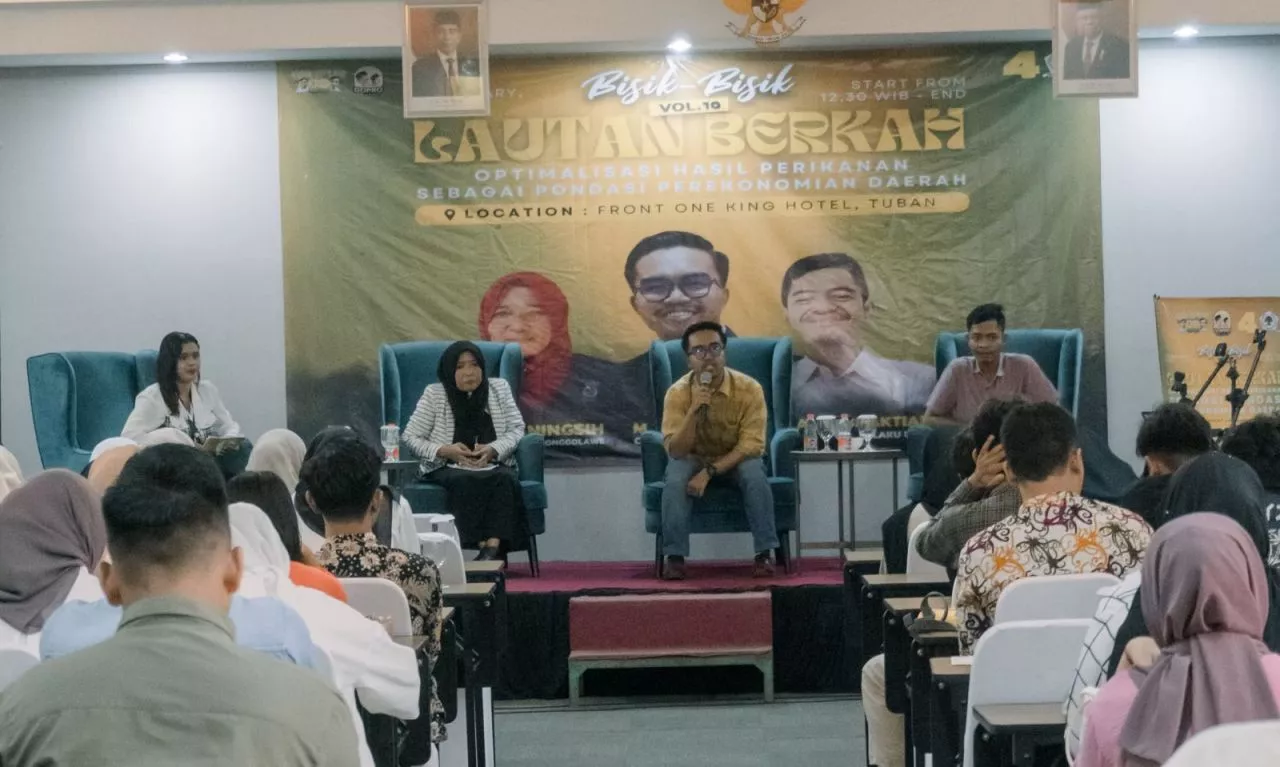 Talkshow GEMPUR 08 di Tuban, Dorong Optimalisasi Hasil Perikanan Kelautan