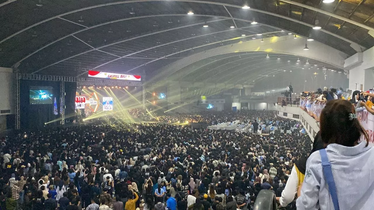 Bawaslu Bakal Sanksi Konser Gaspoll Prabowo-Gibran di Surabaya