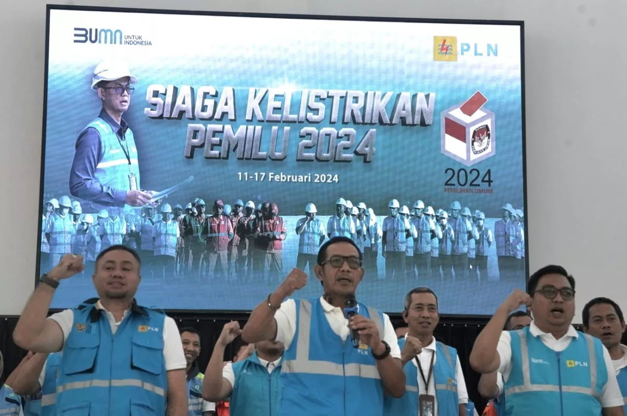 Dirut PLN Pimpin Pengamanan Pasokan Listrik Siaga Pemilu