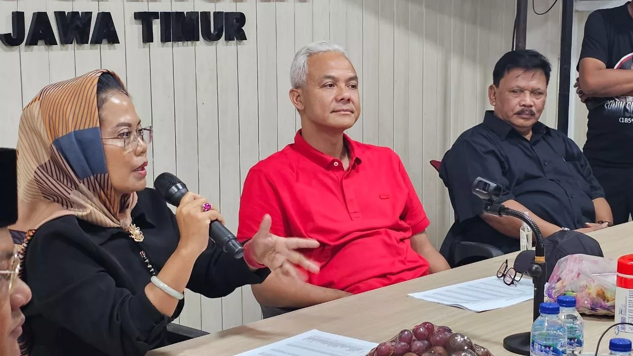 Usut Kecurangan Pilpres, Ganjar Pranowo Datangi Kantor PDIP Jatim