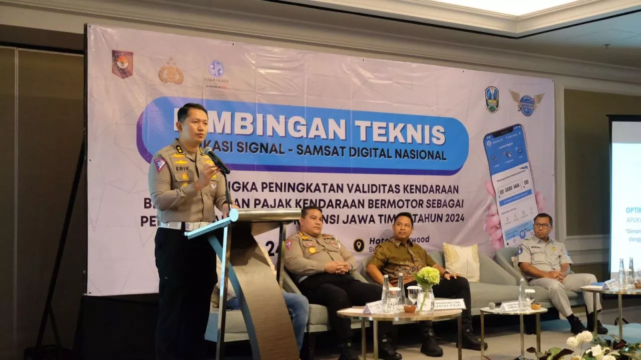 Samsat Jatim Dukung Penuh Aplikasi SIGNAL untuk Digitalisasi Pelayanan