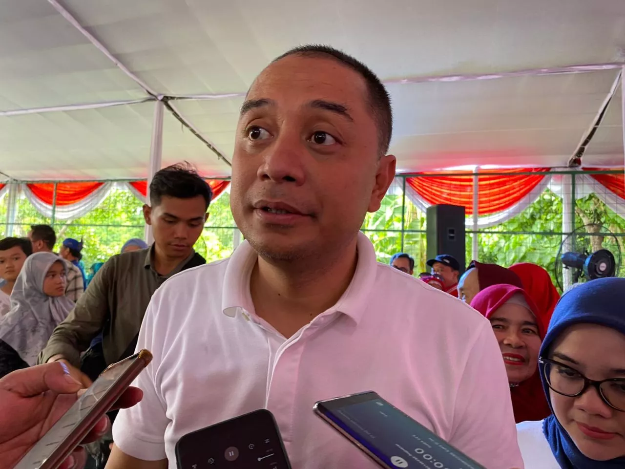 Isu Mensos Risma Maju Pilgub Jatim 2024, Begini Tanggapan Wali Kota Eri