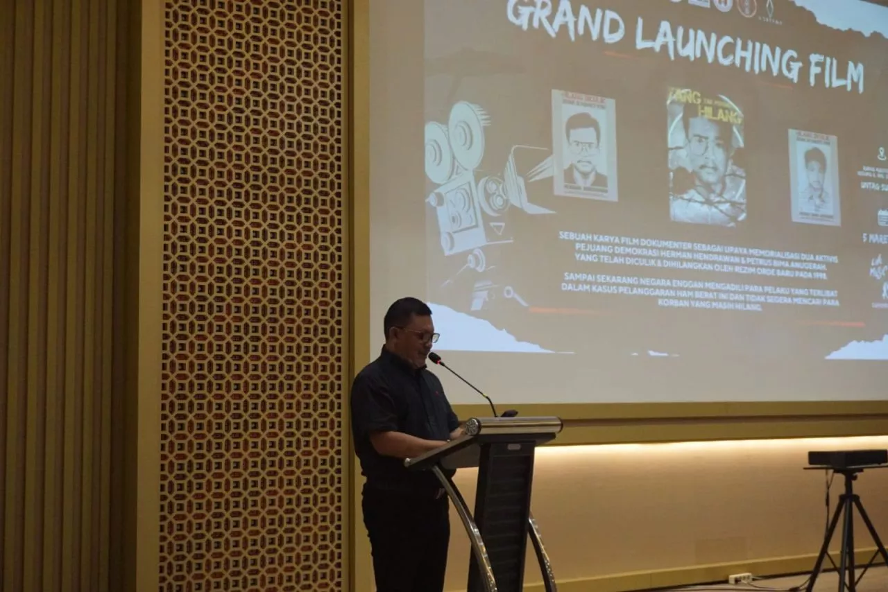 Menolak Lupa, Untag Surabaya Launching Film 'Yang (Tak Pernah) Hilang'
