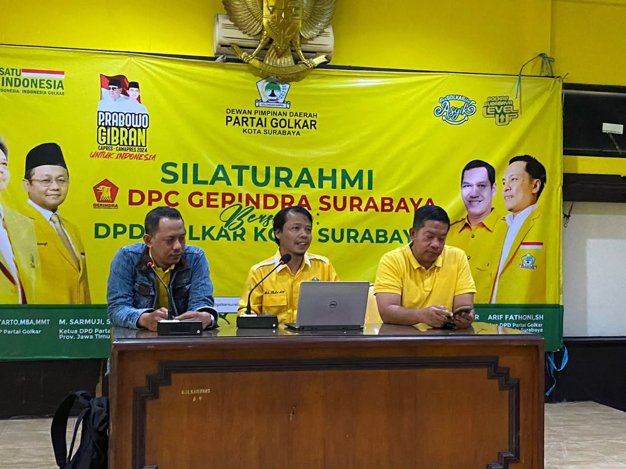 Peringkat 4, Golkar Surabaya Pecah Telur Bakal Dapat Kursi Pimpinan DPRD Surabaya