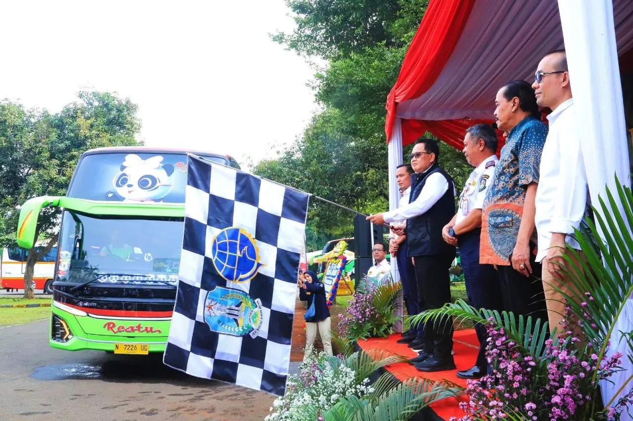 Pemprov Jatim Berangkatkan 1.095 Pemudik Gratis