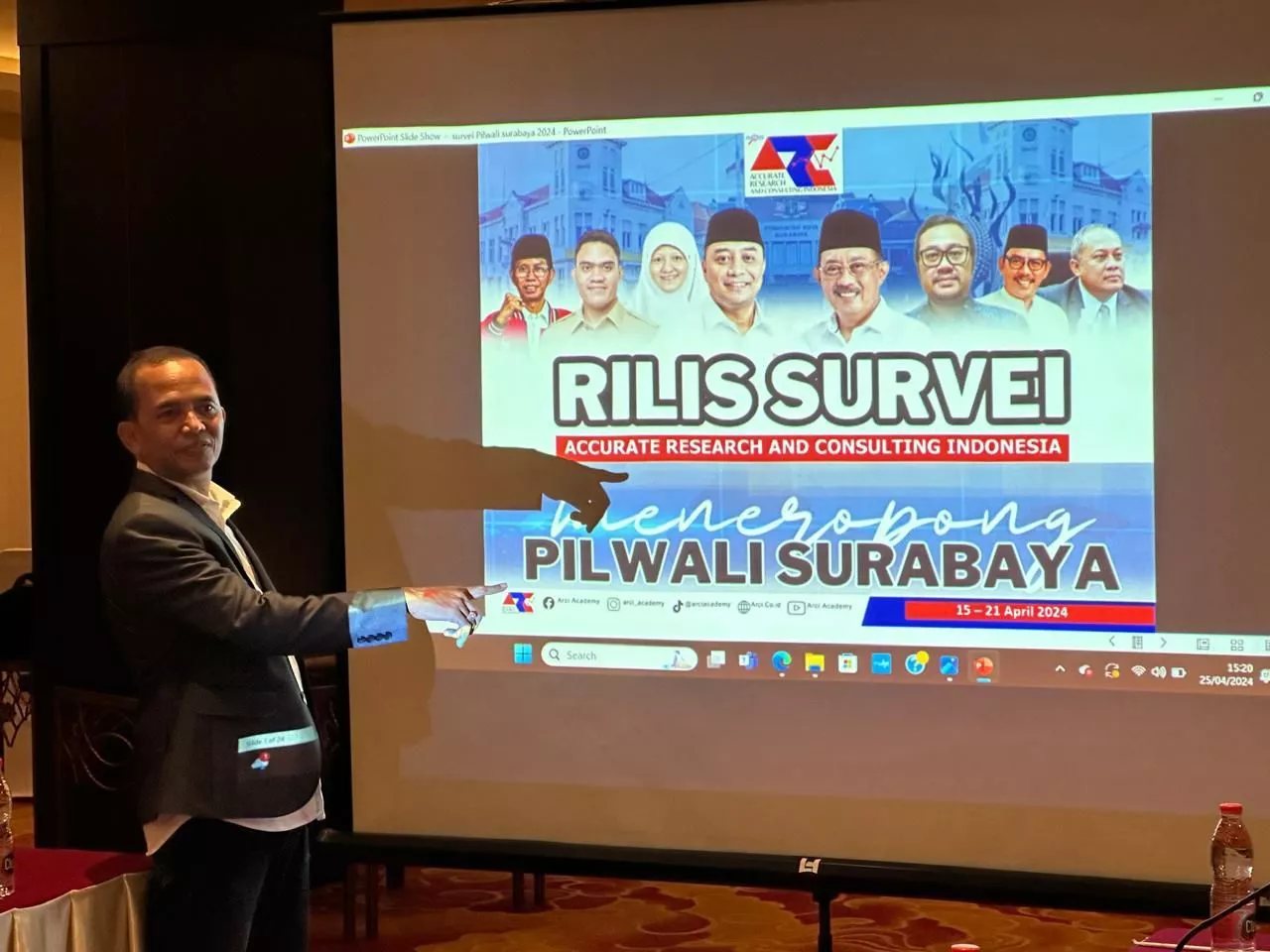 Menantu Pakde Karwo Disebut Berpotensi Dampingi Eri Cahyadi di Pilwali 2024
