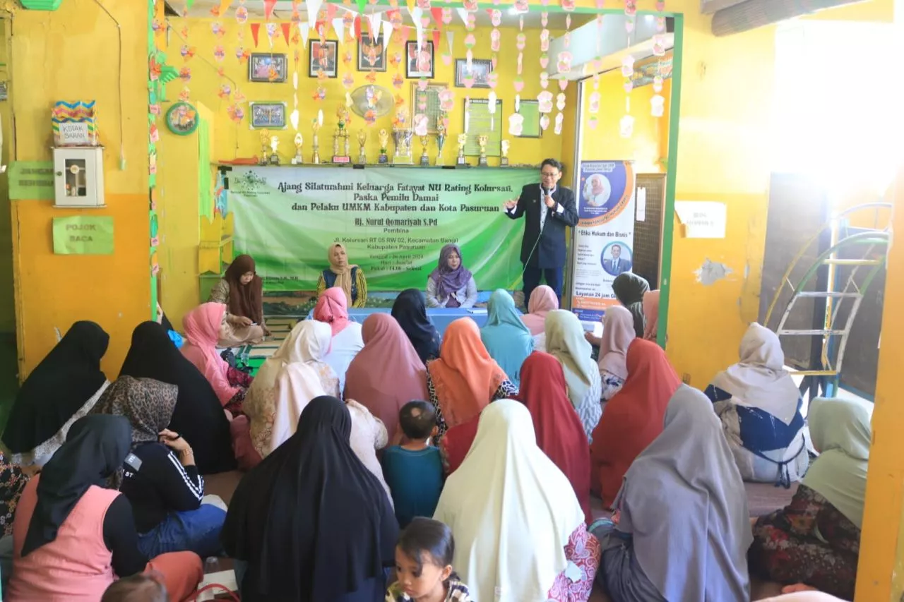 Fatayat NU Kolursari - UMKM Pasuruan Dukung Putusan MK Pemilu 2024