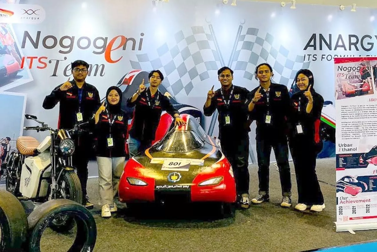 SIER Dukung Riset Mobil Hemat Energi Nogogeni Karya Mahasiswa ITS