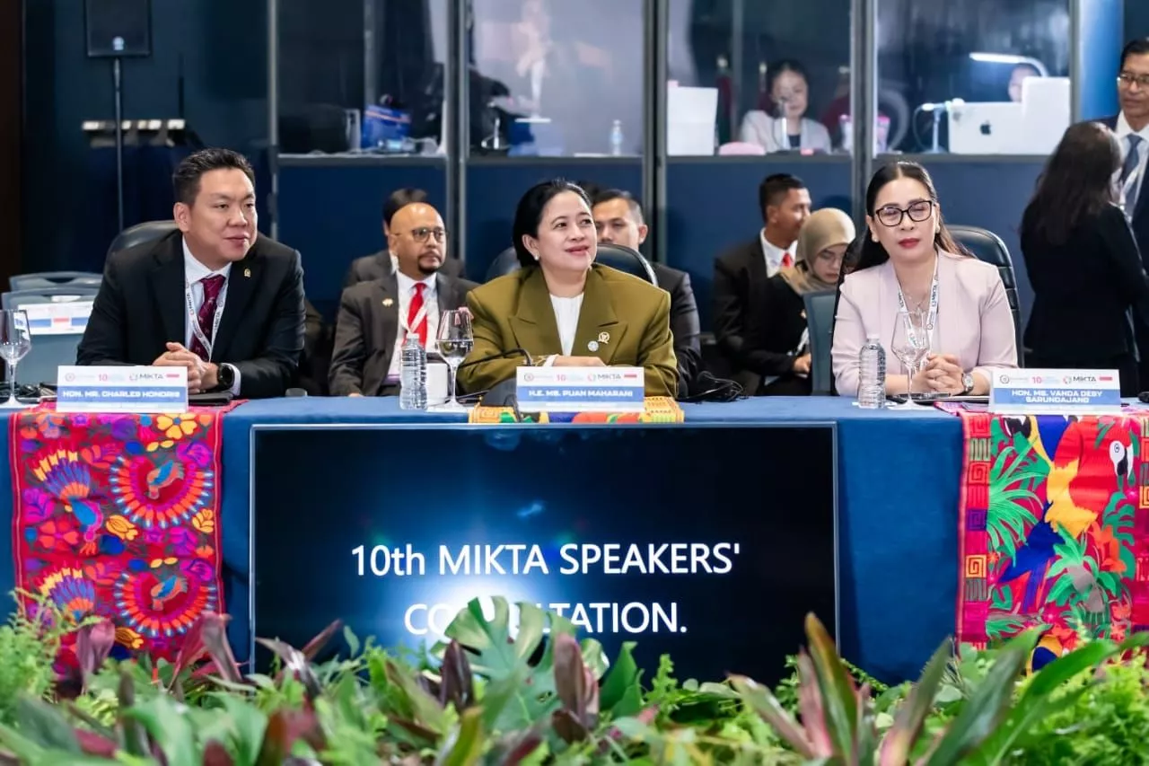 Puan Maharani Pimpin Sesi Temu Parlemen Negara MIKTA