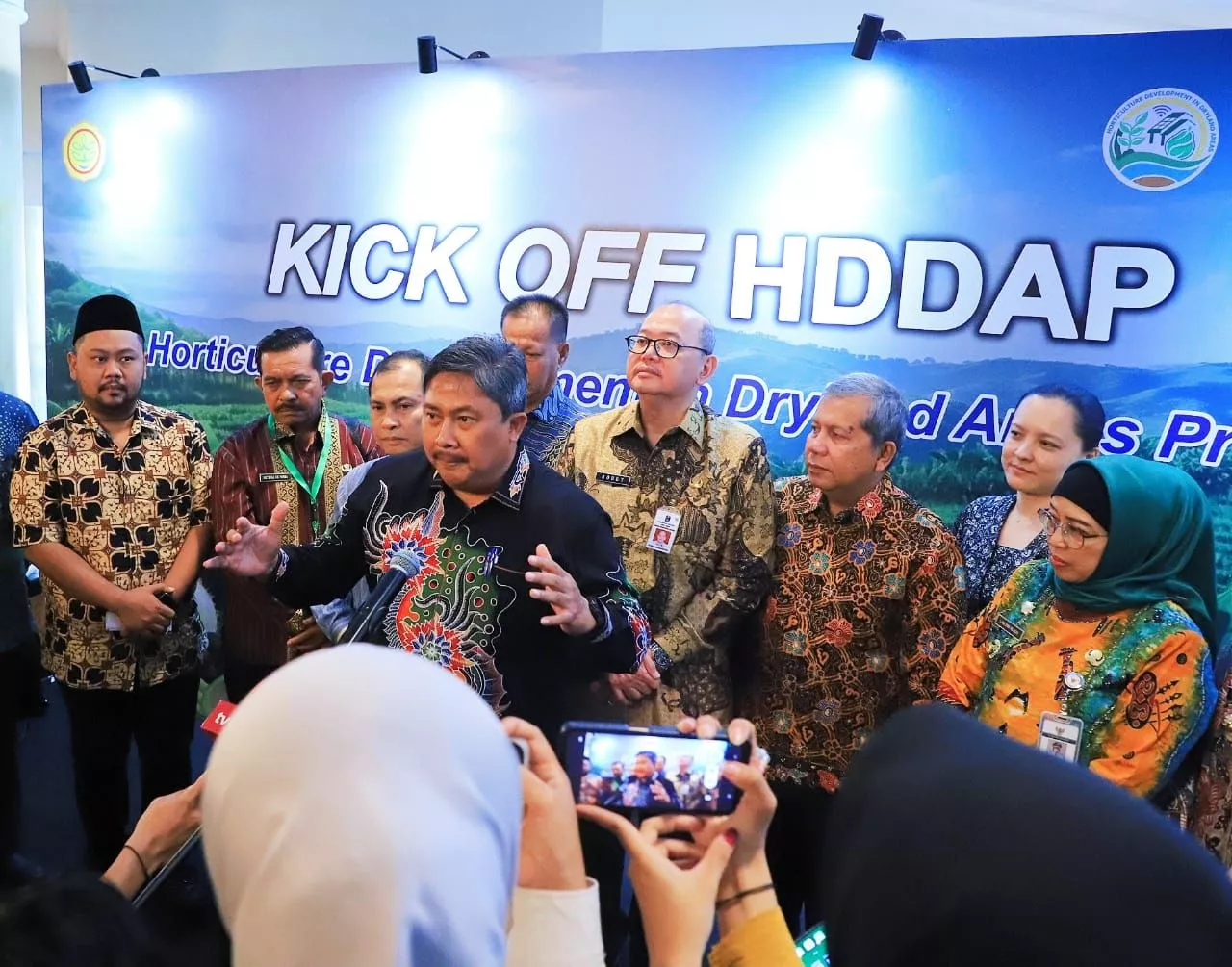 Kick Off HDDAP, Pemprov Jatim Tingkatkan Kesejahteraan Petani Hortikultura