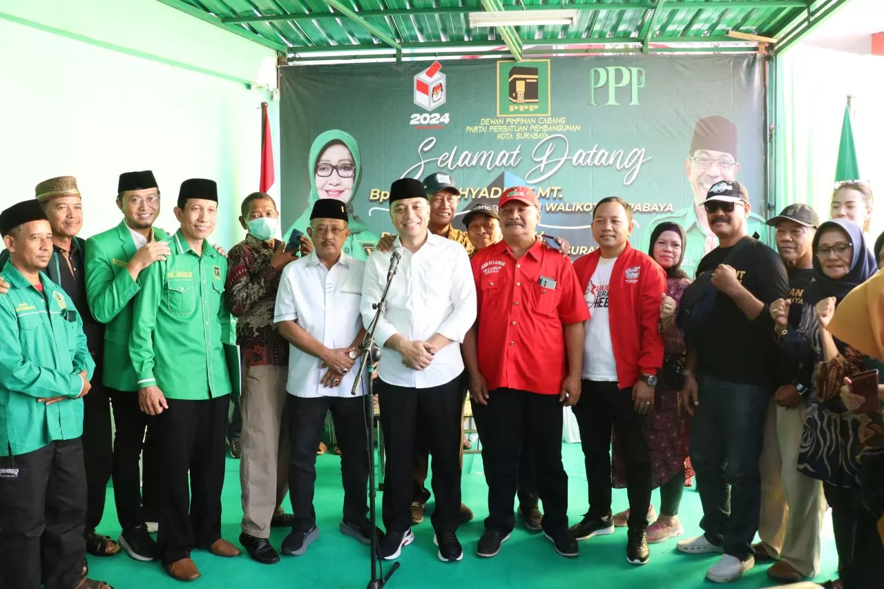 Eri-Armuji Daftar Pilwali ke PPP, Perkuat Koalisi Besar?