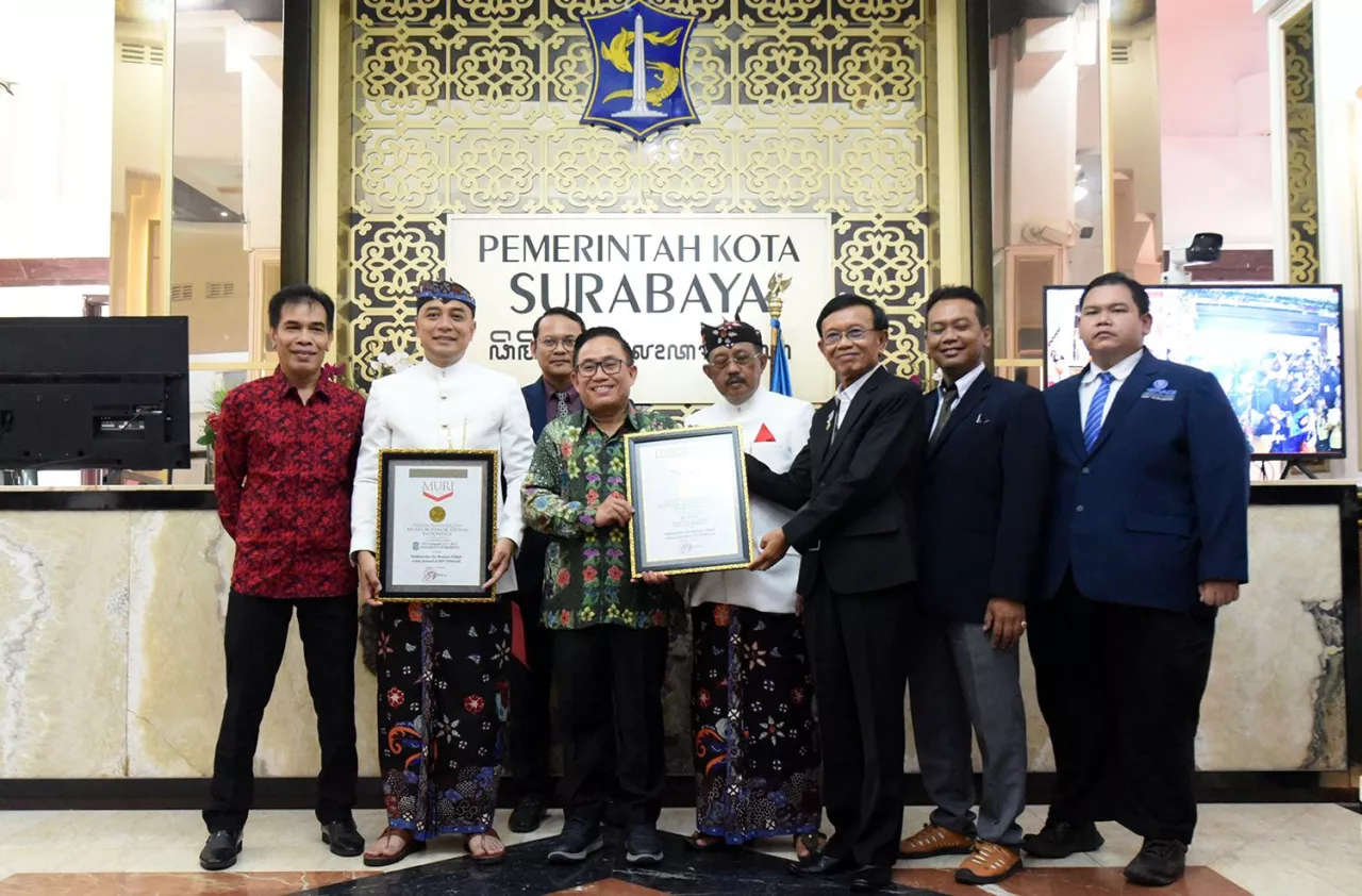 Bentuk Pos Bantuan Hukum Terbanyak se-Indonesia, Surabaya Pecahkan Rekor MURI