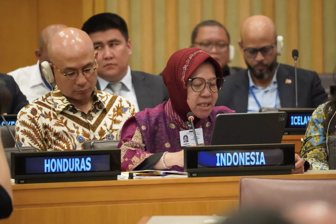 Di Forum Politik New York, Mensos Risma Tekankan Pentingnya Data dan Teknologi dalam Entaskan Kemiskinan