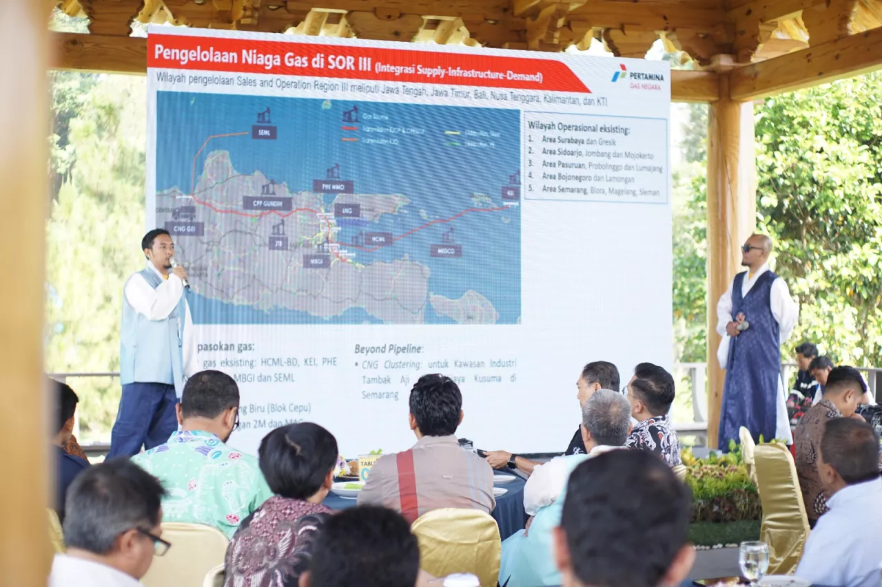 PGN SOR III Sosialisasi Program Promosi Gasline ke Pelanggan Industri
