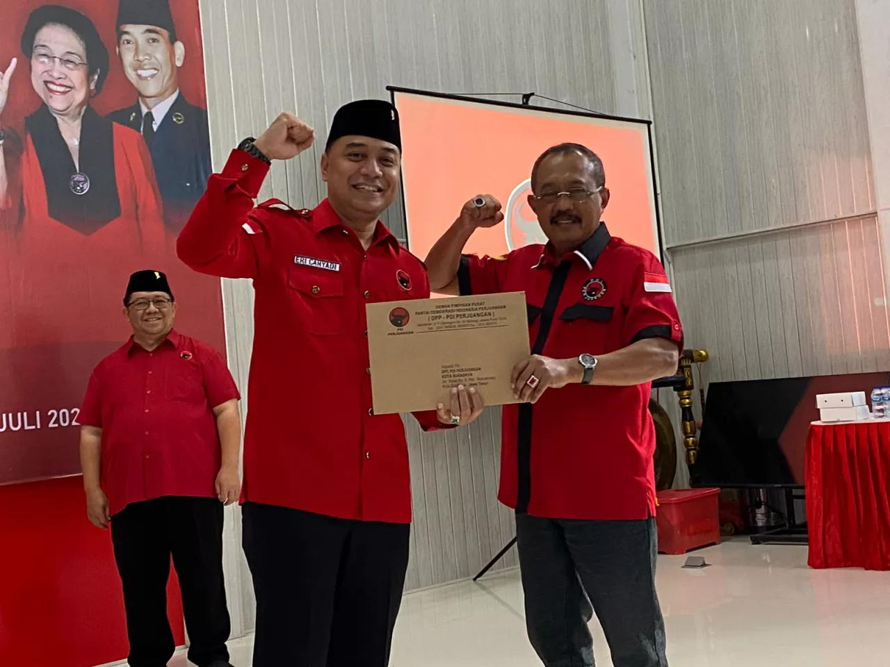 Rekom PDIP Eri-Armuji Sepaket dengan PKB, PPP, dan Demokrat, Akankah Berkoalisi?