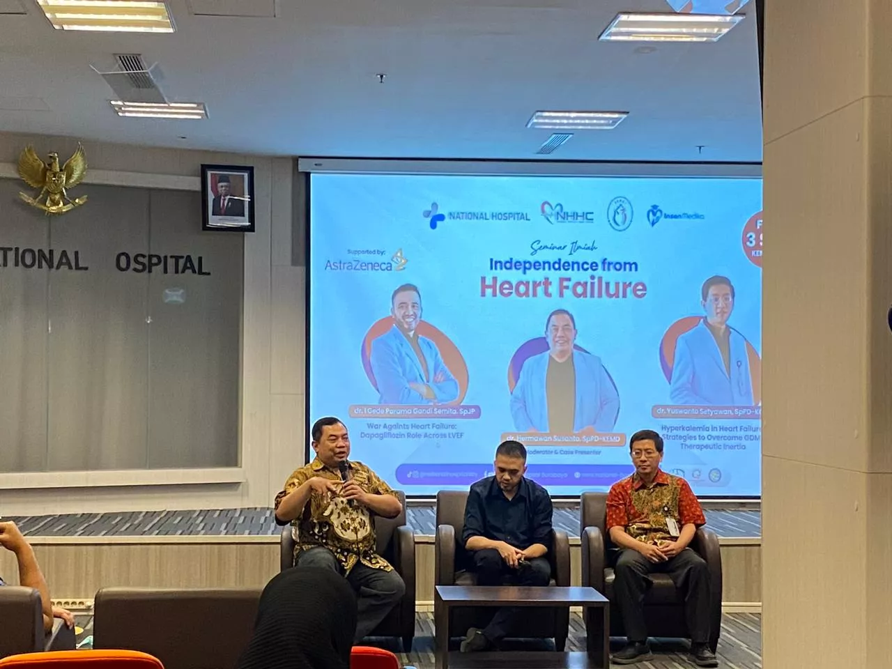 Gandeng PERKI, National Hospital Gelar Simposium Bahaya Gagal Jantung