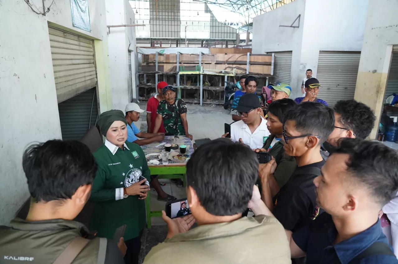 Pasar Induk Puspa Agro Terbengkalai, Bacagub Luluk Prihatin